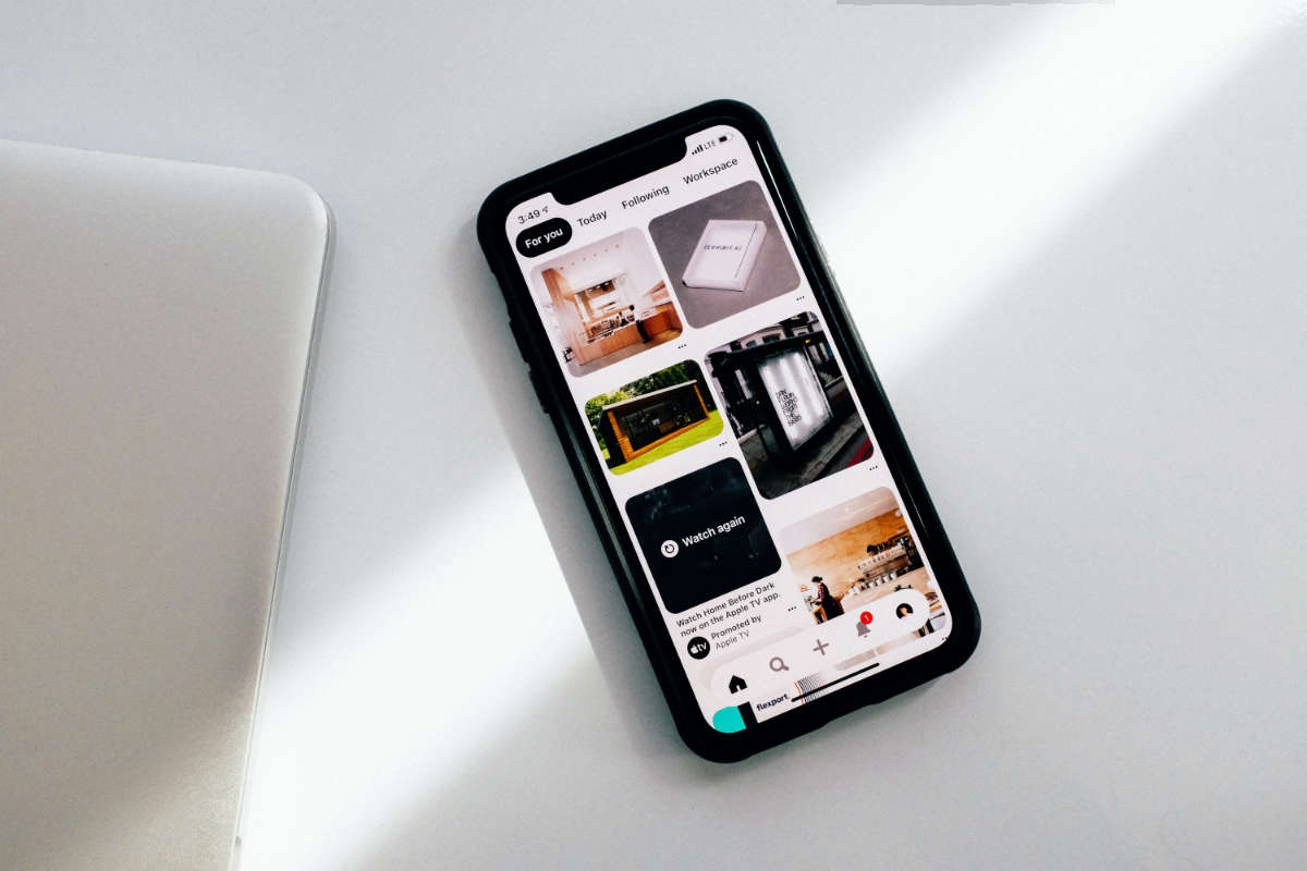 Pinterest app iPhone