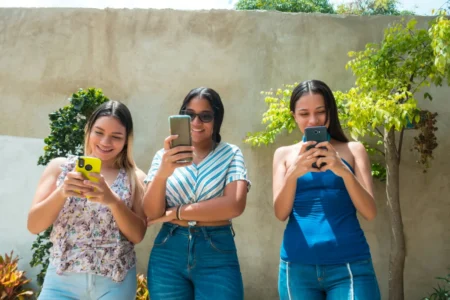 Gen z using TikTok as a search engine on mobile